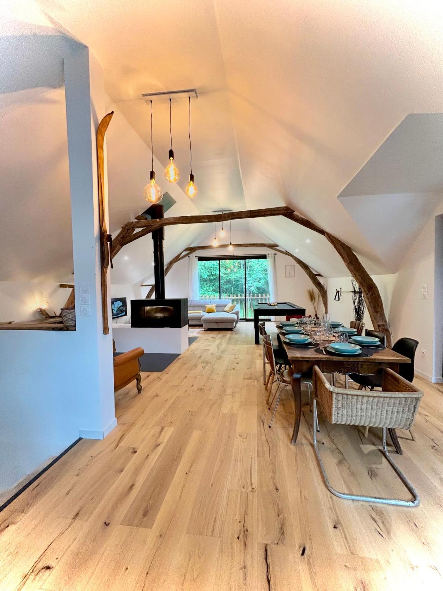 Salles-et-Pratviel Chalet Maelouヴィラ エクステリア 写真